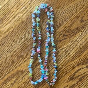 Multicolor Gemstone Beaded Necklace